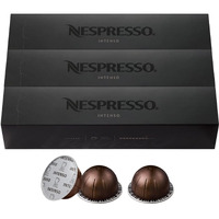 Nespresso Capsules Vertuo, Intenso, Dark Roast Coffee, 30-Count Coffee Pods, Brews 7.8Oz.
