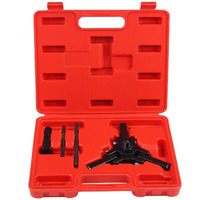 Shankly Harmonic Balancer Puller, Crankshaft Pulley Removal Tool Or Harmonic Pulley Puller Tool, Steering Wheel Puller Kit With Heavy-Duty Case For Pulley Puller And Installer Kit