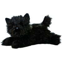 Aurora Adorable Flopsie Toto Stuffed Animal - Playful Ease - Timeless Companions - Brown 12 Inches