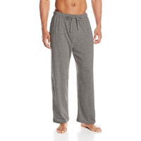 Fruit Of The Loom Men's Extended Sizes Jersey Knit Sleep Pant (1-Pack), Grey Heather, Large