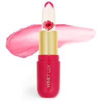 Winky Lux Flower Balm, Ph Lip Balm, Color Changing Lipstick And Tinted Lip Balm Stain, Vegan & Cruelty Free Lip Balm, Hydrate & Plump, Sheer Pink Lipstick, Pink Flower