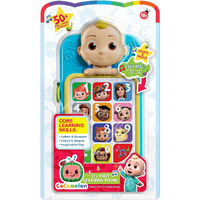 Cocomelon Jjs First Learning Toy Phone For Kids, Lights, Sounds, Music, Letters, Numbers, Colors, Shapes, And Weather, Kids Toys For Ages 18 Month By Just Play
