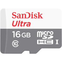 Sandisk Ultra Sdsqunb-016G-Gn3Mn 16Gb 48Mb/S Uhs-I Class 10 Microsdhc Card