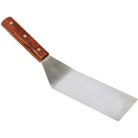 Thunder Group , 7-1/2-Inch Straight Blade Turner, Grill Bbq Steak Spatula, Stainless Steel Turner