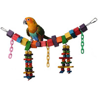 Super Bird Creations Sb449 Rainbow Bridge Jr, Medium Size, 18    X 3    X 7