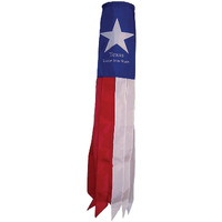 In The Breeze Texas Flag Windsock, 40-Inch