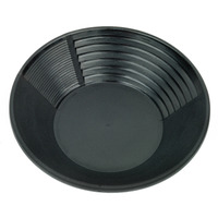 Estwing Bp-14 Black Plastic Gold Pan 9-Ounce