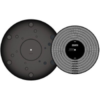 Oyaide Br-12 Turntable Mat (Includes A Strobo Disc And Overhang Gauge)