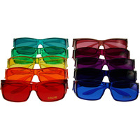 Color Therapy Glasses Large Fit Over Style Sets By Biowaves