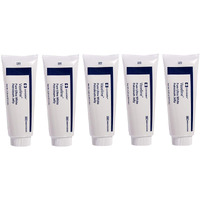 5 Pack Medical Grade Vaseline Pure Ultra White Petroleum Jelly, 3.25 Oz (97.5 Ml) Tubes Only By Kendall/Covidien