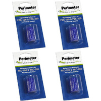 Perimeter Technologies Four Pack Perimeter Pet Fencing Dog Collar Batteries By (4-Pack)