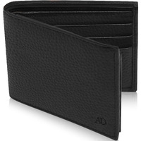 Access Denied Slim Leather Bifold Wallets For Men - Minimalist Mens Wallet Rfid Blocking Card Holder With Id Window Gifts For Men