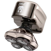 Skull Shaver Pitbull Platinum Pro:Head Shaver For Men - Bald Head Shavers With Wet/Dry Technology, Ergonomic Design, Travel Lock, And Accessories. Perfect Grooming Kit.