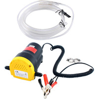 Dasmarine 12V 60W Oil Change Pump Extractor, Oil/Diesel Fluid Pump Extractor Scavenge Oil Change Pump Transfer Suction Transfer Pump + Tubes Truck Rv Boat Atv