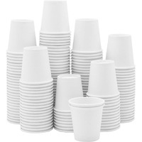 Gusto [3 Oz. - 300 Count White Small Paper Cups, Disposable Mini Bathroom Mouthwash Cups - Eco-Friendly And Versatile (Formerly Comfy Package)
