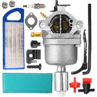 799727 Carburetor Compatible With Briggs & Stratton 799727 698620 794572 14Hp 15Hp 16Hp 17Hp 17.5 Hp 18Hp Intek Engines Lawn Tractor Mower Nikki Carb,With Air Filter Kit