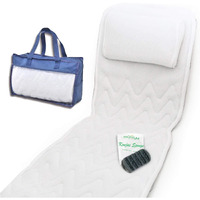 Full Body Bath Pillow - Non-Slip, Plus Konjac Bath Sponge, Luxurious Mat, Bath Pillows For Tub Neck And Back Support