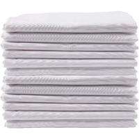 Kaf Home Brushed Microfiber Pillow Cases Bulk Pack, Control Allergies And Ensure Sound Sleep, Set Of 12, White