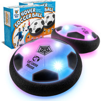 Let Loose Moose Hover Soccer Ball, Set Of 2 Led Soccer Ball Toys, Gifts For 8 Year Old Boys, Toys For 7 Year Old Boys, Birthday Gifts For Boys, Boys Toys For Age 4-6, Fun Toys For Boys And Girls