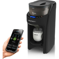 Baby Brezza Formula Pro Advanced Wifi Formula Dispenser - Automatically Mix A Warm Formula Bottle From Your Phone Instantly - Easily Make Bottle With Automatic Powder Blending Machine, Black