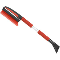Bdk Motor Trend 26"" Snow Brush With Built-In Car Ice Scraper - Ergonomic 2-In-1 Snow Scraper For Car With Comfortable Foam Grip, Durable Aluminium Windshield Scraper For Ice And Snow