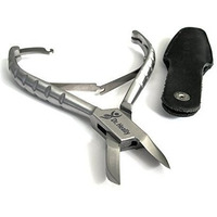 Toenail Clippers For Thick Ingrown Nails - Fingernail Clippers Stainless Steel - At Nail Clippers For Seniors - Nail Scissors Heavy Duty - Toe Nail Clippers For Men - Nail Cutter Professional