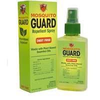 Mosquito Guard 4 Oz Fl Organic Mosquito Repellent Spray For Body - Deet Free Natural Bug Spray Travel Size - Mosquito Repellent Indoor - Insect Repellent Spray - Travel Bug Spray For People Outdoor