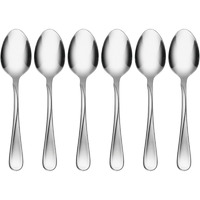 Oneida Flatware Flight, Teaspoons, Stainless Steel, Set Of 6