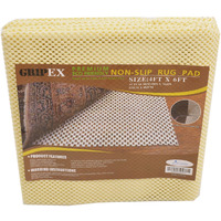 Non-Slip Non-Skid Rug Pad For Area Rugs And Runners Eco Friendly Made With 100% Plant Based Oils Grip-Ex (4' X 6')