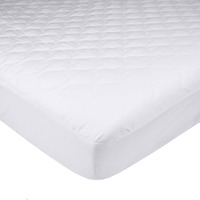 American Baby Company Ultra Soft Microfiber Waterproof Fitted Portable/Mini-Crib Mattress Protector, Quilted Mattress Pad Cover, White, 38""X24""X5""