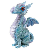 Summit Blue Baby Dragon Figurine