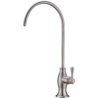 Brass Water Filter Faucet Delle Rosa Commercial Water Filtration Faucet For Under Sink Water Filter System Modern Brushed Nickel Kitchen Bar Sink Drinking Water Faucet