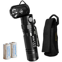 Nitecore Mt21C 1000 Lumen 90 Degree Tiltable Head Multifunction Led Flashlight With Lumentac Batteries For Work And Everyday Carry