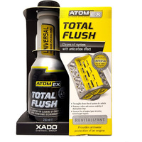 Xado Engine Oil System Cleaner With Anti-Carbon Effect - Removes Contamination & Engine Sludge - Atomex Total Flush Revitalizant (Bottle, 250Ml)