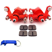 Tc-Motor Front & Rear Disc Brake Caliper For 2 Stroke 47Cc 49Cc Pocket Bike Minimoto Mini Moto Atv Goped Scooter Kid Dirt Baby Crosser