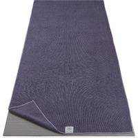 Gaiam Yoga Mat Towel Microfiber Mat-Sized Yoga Towel For Hot Yoga (68"" L X 24"" W), Heron Lilac