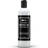 Pure Original Ingredients Mineral Oil (8 Fl Oz) For Cutting Boards, Butcher Blocks, Counter Tops, Wood Utensils