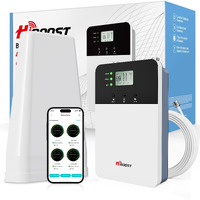 Hiboost Cell Phone Signal Boosters For Home, 5G 4G Lte Up To 5,500Sq Ft, Support All Us Carriers-Verizon,At&T,T-Mobile &More, Cell Signal Booster For Home, Fcc Approved