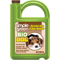 Simple Green Bio Active Stain & Odor Remover For Pet & Carpet- Pet & People Safe (1 Gal), Milky White, 128 Fl Oz (Pack Of 1)