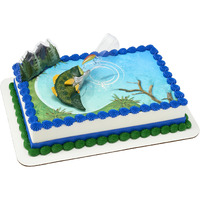 Catching The Big One Decoset Cake Decoration