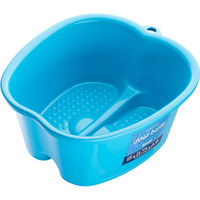 Mantello Foot Bath, Extra Large, Foot Soaking Tub - Pedicure Bowl - Foot Soak Tub (Blue)