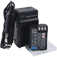 Dste Replacement For Blm-1 Battery + Dc11 Travel And Car Charger Adapter Compatible Olympus Evolt E-300 E-330 E-500 E-510 C-5060 C-7070 C-8080 E-1 E-3 E-30 E-520 As Ps-Blm1