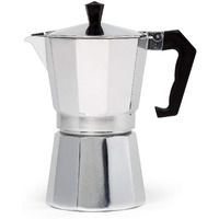 Primula Classic Stovetop Espresso And Coffee Maker, Moka Pot For Italian And Cuban Caf   Brewing, Greca Coffee Maker, Cafeteras, 6 Espresso Cups, Silver
