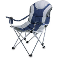 Oniva - A Picnic Time Brand Portable Reclining Camp Chair, Navy ,39.25"" L X 10"" W X 9"" H