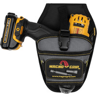 Magnogrip 002-580 Drill Holster - Left And Right Handed With Integrated Magnetic Storage