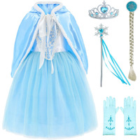 Princess Costumes Fancy Party Birthday,Christmas Dress Up For Little Girls With Accessories 3T 4T (110)