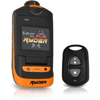 Sound Around Ryder Sports Hd Action Camera - 1080P Mini Camcorder 16 Mp Anti Shaking Cam 1.5"" Screen Usb Sd Card Hdmi Battery - Waterproof Case Usb Cable Remote Handlebar Helmet Mount - Gearpro Gdv785Or (Orange)