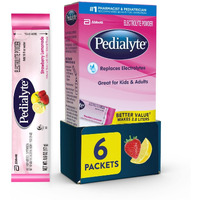 Pedialyte Electrolyte Powder Strawberry Lemonade, 6 Count (Pack Of 1)