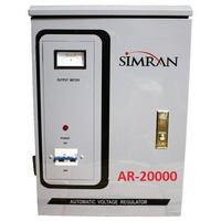Simran Power Converter Regulator Stabilizer With 110 Volt - 220/240 Volt Built-In Voltage Transformer, 20,000W (Ar-20000)
