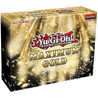 Yugioh Maximum Gold Trading Cards Display Booster Box - 20 Booster Packs